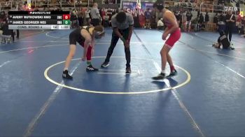 100 lbs Cons. Round 4 - Avery Rutkowski NW3, Streaks Wrestling Club vs James Georger NE5, Donahue Wrestling Academy