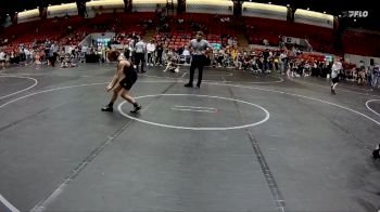 80 lbs Semifinal - James Carey, Olmsted Falls Wrestling Club vs Trayvon Harris, PeerPressureElite