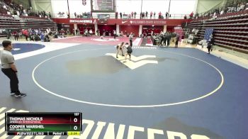 157 lbs Semifinal - Cooper Warshel, Pitt-Johnstown vs Thomas Nichols, American International