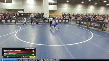 117 lbs Quarterfinal - Benjamin Iturrino, TX vs Elijah Gulley, KS