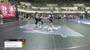 100 lbs Round 2 - Cadence Christensen, Moyer Elite vs Sophia Soumphonphakdy, Sarbacker Wrestling Academy