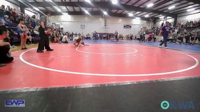 76 lbs Final - Crew Card, Tulsa Blue T Panthers vs Jack Cisneros, Skiatook Youth Wrestling