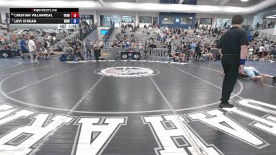 150 lbs Cons. Semis - Cristian Villarreal, The SnakePit vs Levi Chicas, Way Out West