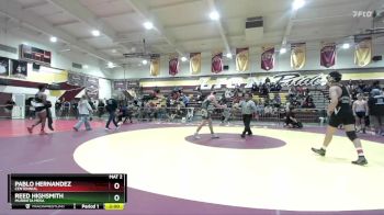 150 lbs Quarterfinal - Pablo Hernandez, Centennial vs Reed Highsmith, Murrieta Mesa