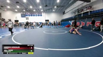 126 lbs Quarterfinal - Andrew Gonzales, Central vs Will Ward, Thermopolis