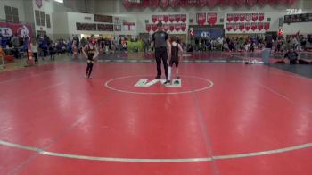 55 lbs Cons. Round 3 - Deekan Feldhaus, Berge Elite Wrestling Academy vs Garrett Johnson, Dakota Boyz Wrestling Club
