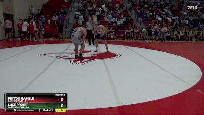 215 lbs Round 2 (16 Team) - Peyton Gamble, Oak Mountain vs Luke Pruitt, Gardendale Hs