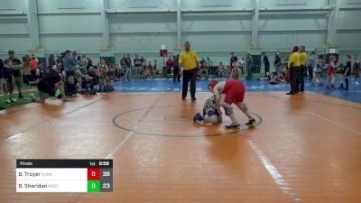 115 lbs Final - Braxton Troyer, Donahue Wrestling Academy vs Brinsley Sheridan, West Virginia Wild