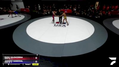 106 lbs Round 4 (10 Team) - Rama Valencerina, MDWA-GR vs Andrew Sandoval, KTWA-GR