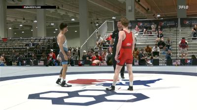 Champ. Round 1 - Peter Del Gallo, South Side Wrestling Club vs Davian Guanajuato, Southern Illinois Regional Training Center
