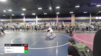 190 lbs Quarterfinal - Levi Birch, Champions WC vs Satoshi Davis, Gold Rush Wr Ac