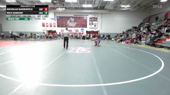 165 lbs Consi Of 8 #2 - Nicholas Marienfeld, Central Michigan - Unatt vs Nick Kunstek, Lock Haven - Unatt