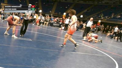 147 lbs Final - Shawn Verdecchio, Chichester vs Dexter Ward, Chestnut Ridge