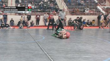 80_B lbs Consolation - Sawyer Oakes, Carlisle vs Kayson McQuate, Northern Lebanon