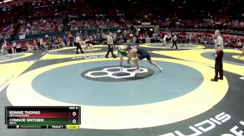 D3-190 lbs Quarterfinal - Connor Sintobin, Delta vs Ronnie Thomas, Mechanicsburg