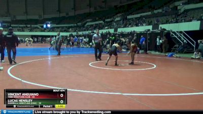 96 lbs 5th Place Match - Lucas Hensley, Guerrilla Wrestling (GWA) vs Vincent Anguiano, Tabb Wrestling Club