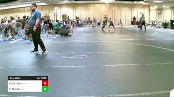 49 lbs Semifinal - Frankie Carrasco, Tucson Cyclones vs Clark Mason, Vici WC