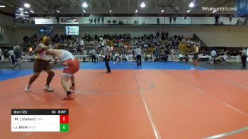 285 lbs Consolation - Mark Loveland, Lenape vs Jordan Belle, Watchung Hills