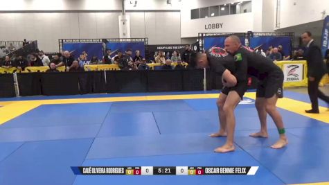 Oscar Bennie Felix vs Cauê Oliveira Rodrigues 2024 World IBJJF Jiu-Jitsu No-Gi Championship