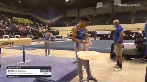 Matthew Browne - Pommel Horse, The Atlanta School of Gymnastics - 2021 USA Gymnastics Development Program National Championships
