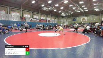 144 lbs Consolation - James Wright, Clovis vs Hercules Windrath, Fountain Valley