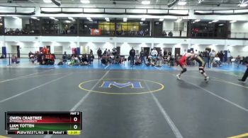 149 lbs Cons. Semi - Owen Crabtree, Otterbein University vs Liam Totten, Adrian
