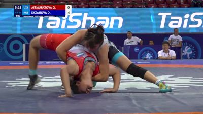 65 kg Final 3-5 - Gulmira Aitmuratova, Uzbekistan vs Dilnaz Sazanova, Kyrgyzstan