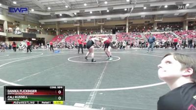 145 lbs Cons. Semi - Cali Russell, Wentzville vs Danika Flickinger, South Central Punishers