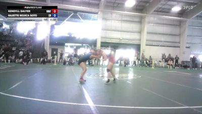 124 lbs Cons. Round 2 - Najette Mojica Soto, Lindsey Wilson vs Kendyll Salyer, Unattached
