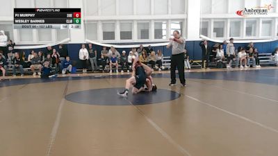 157 lbs Round Of 32 - PJ Murphy, Southern Illinois vs Wesley Barnes, Clarion