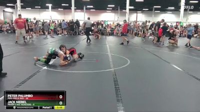 72 lbs Round 2 (4 Team) - Jack Niebel, Moser`s Mat Monsters vs Peter Palumbo, Full Circle Red