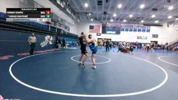 215 lbs Quarterfinal - Kreed Kuntz, Wheatland vs Lukas Balfanz, Campbell County
