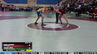 1 - 138 lbs Cons. Round 2 - Evan Annese, Riverheads vs Roane Gray, Mathews High School