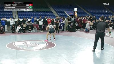 132 lbs Final - Delaney Frost, Noble vs Jillian Glaski, Mt. Anthony Union