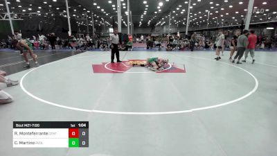 122 lbs Rr Rnd 4 - Rocco Monteferrante, Centurion vs Chase Martino, Revival Irish