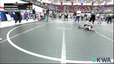 52 lbs Semifinal - Ryker Green, Lions Wrestling Academy vs Brooks Jerry, Rough Riders