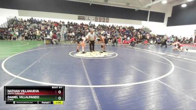 120 lbs Cons. Round 2 - Nathan Villanueva, South Torrance vs Daniel Villalpando, Chino