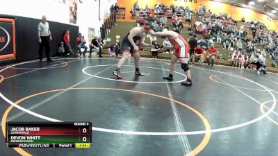 215 lbs Round 3 - Devon Whitt, Fredericktown vs Jacob Baker, Loudonville