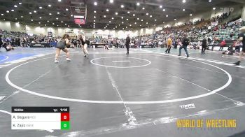 150 lbs Semifinal - Audrey Segura, Redwood Wrestling vs Kaylene Zajic, Sweet Home