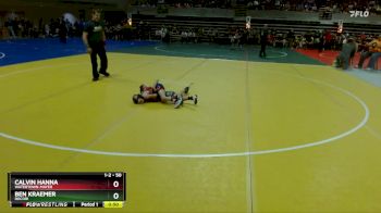 50 lbs Cons. Round 3 - Calvin Hanna, Watertown-Mayer vs Ben Kraemer, Rocori