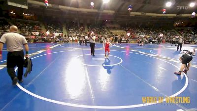 100 lbs Round Of 32 - Henry Begg, Simmons Academy Of Wrestling vs Walker Lasiter, Bentonville Wrestling Club