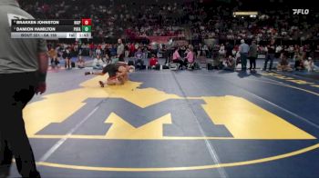 6A 165 lbs Semifinal - Damion Hamilton, Post Falls vs Brakken Johnston, Highland-P