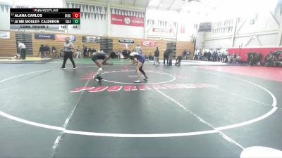 105 lbs Cons. Round 3 - Ja`Me Mosley- Calderon, San Leandro vs Alana Carlos, Dublin