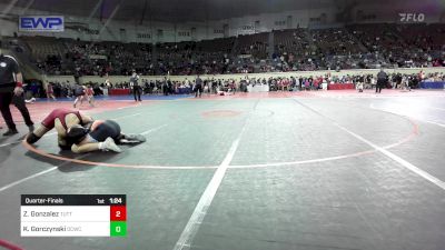 161 lbs Quarterfinal - Zyler Gonzalez, Tuttle vs Kage Gorczynski, Dark Cloud Wrestling Club