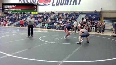 148-152 lbs Round 4 - Mason Culp, Unattached vs Nathan Martinez, Unattached
