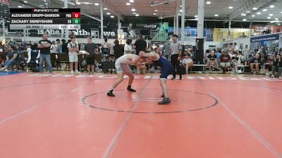 140 lbs Rr Rnd 1 - Alexander Drupp-Dawson, Parabellum - HSC vs Zachary Derbyshire, Kraken Red - HSC