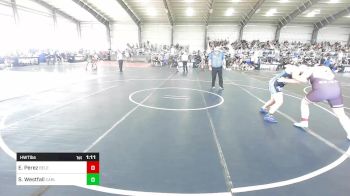 Rr Rnd 1 - Emma Perez, Belen Jr Wrestling vs Sophie Westfall, Carlsbad Combat WC