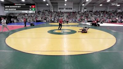 132 lbs Quarterfinal - Javin Jackson-Bey, TX vs Leo Maestas, CA