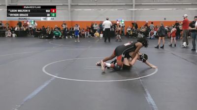 130 lbs Round 1 - Leon Melton Ii, Warhawks vs Ryker Grace, Gladiator-Perry Massillon