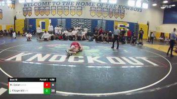 113 lbs Round 5 (8 Team) - Magnum Colon, SOWA /HWC vs Jack Fitzgerald, Naperville Central